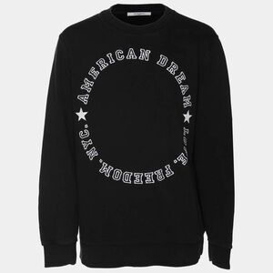 Givenchy “American Dream” Black Crewneck Sweater - XS